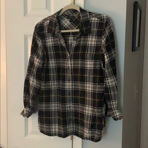 J. Crew Plaid Collared Shirt